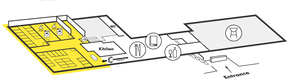 大津 カレンダーホテル施設図